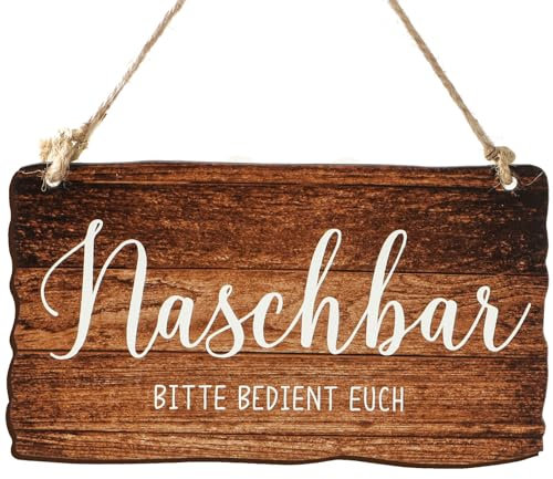 COLOFALLA Naschbar Deko Naschbar Schild Naschbar Zubehör Naschbar Tischdeko Vintage Stil für Hochzeit Geburtstag Party