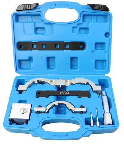 DPTOOL Kit de herramientas de sincronización de árbol de levas de motor turbo compatible con Opel Aveo Cruze Orlando 1.0 1.2 1.4 Motor 2009-2020 con tensor de correa Torx E14 llave de sujeción de