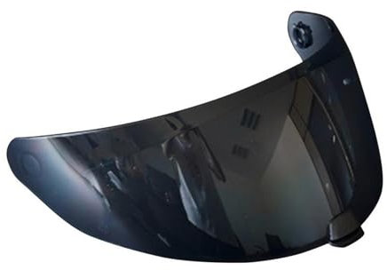 SZSMHL Helmvisier, Helmvisier Visier Winddicht Antibeschlag Compatible with H-JC I70 I10 HJ-31 Motorradhelm Brille Windschutzscheibe(Black)