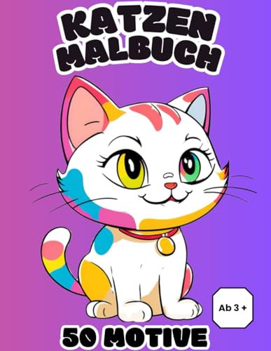 Katzen Malbuch: Katzen Malbuch für Kinder - Magische Kreativität Entfesseln!