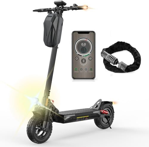 T4 10 Offroad Elektroroller+Kettenschloss