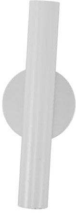 ADOCARN Wandblumenvasen Aus Metall Wandvase Für Blumenarrangements Hübscher Blumenhalter Für Zuhause Büro Wohnzimmer Schlafzimmer Dekoration Weiß Platzsparendes Design