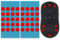 Juego de 40 Patines de ratón para Logitech G Pro inalámbricos, pies de ratón Ultra rápidos para Logitech G Pro inalámbrico, ratón Dot Skate, Bordes Redondeados, propiedades de Deslizamiento