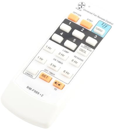 ABS Weiß Universal-Fernbedienung für Elektrische Ventilatoren Langlebiger Controller für KDK ELMARK Professionelles Zubehör für den Einsatz