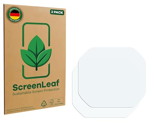 ScreenLeaf Schutzfolie für Casio AE-1600H | 2 Stück Transparenter Displayschutz Made in Germany Klare Displayschutz-Folie Kratzfest