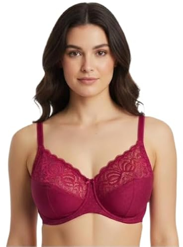 Ex Premium Store Marks Fuller Large Bust Underwired Non Padded White Black Nude Pink Amelia Full Cup Bra F to J Cup