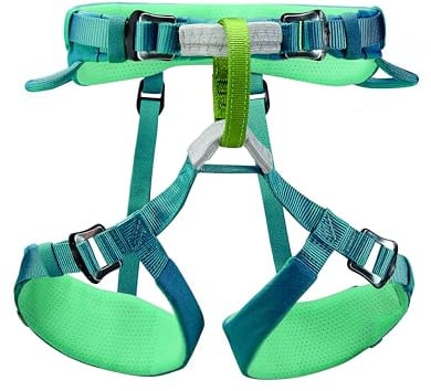 PETZL Macchu Children's Sit Climbing Harness - Atlantic Blue