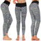 Formbelt Damen lauftights lang mit Taschen - Sport Leggins high Waist Lauftights Sporthose für Damen Smartphone (Spirit One XS)