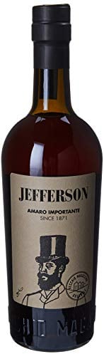 Jefferson Importante, 700 ml, con Note Agrumate ed Erbacee, Ideale con Bitter e Vermouth, Botaniche Selezionate e Raccolte a Mano, Jefferson Calabrese, Idea Regalo, 30% Vol., Bottiglia Singola