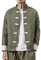 Liangzhu Herren Leinen Mäntel China Handgemachte Kung Fu Tai Chi Baumwolle Jacke Von Maßschneider Armee-Grün M