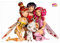 Wandtattoo Kinderzimmer Mia and Me - Mia und Freunde, Größe: 31cm x 45cm