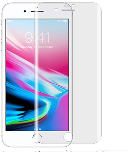 No Screen saver Full Transparent Screen Protector Cover For IPhone 8 Plus & 7 Plus 0.1mm HD 3D Curved PET Full Screen Protector Screen Films