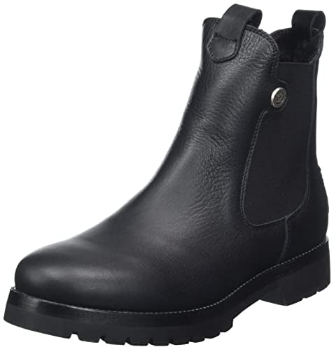 Panama Jack Damen Francesca Igloo Chelsea Boot, Schwarz, 38 EU