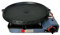 Grilled Meat/Outdoor Card Furnace Baking Tray/Round Portable Non-Stick pan/Iron Plate-Blue Card Furnace