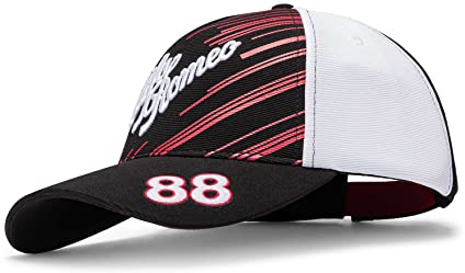 Cap Curve Kubica 88 Alfa Romeo Orlen F1 Racing Offizielle Formel 1 Team, Schwarz , One size