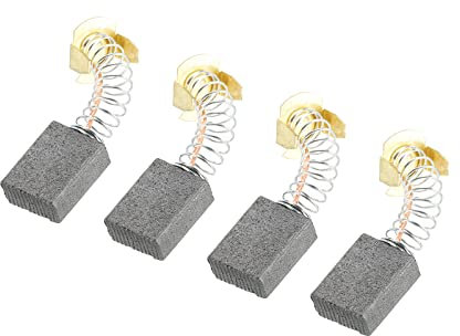 PATIKIL Carbón Cepillos 16x13x6mm para Eléctricos Motores Eléctrica Herramienta Angular Amoladora Mesa Sierra Repuesto Pieza Reparación, 4 Paquete
