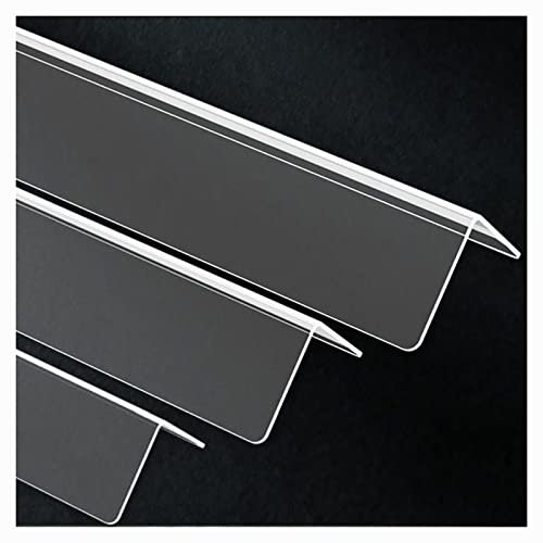 BESNUT Durchsichtige Wand-Eckenschützer und Kantenschutz aus Kunststoff, Selbstklebende Eckschutz-Zierleisten for Zuhause, Küche, Büro, wasserdicht (Color : Wide 17mm, Size : 2m)