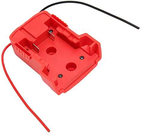Battery Adapter for Milwaukee, Adapter for Milwaukee M18 18V, Power Tool Battery Connector 12 Gauge Robotics