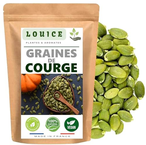 Graines de Courge un super-aliment croquantes & nutritives 250g - 100% naturelles
