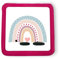 MilaBoo® laminierte Schutzfolie für Toniebox und Ladestation I passgenau, kratzfest und selbstklebend auf hochwertiges Vinyl I Wasserabweisend und langlebig (Regenbogen 2)