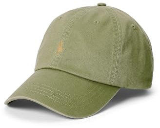 Polo Ralph Lauren Herren Cotton Chino Baseball Cap Baseballkappe, Gartenweg, Einheitsgröße