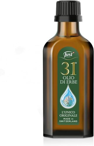 Just Olio 31 Originale Svizzero L' Unico Con 31 Piante - 75 ML