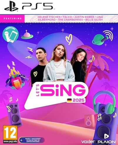 Let's Sing 2025 German Version (PlayStation 5) (AT-PEGI)