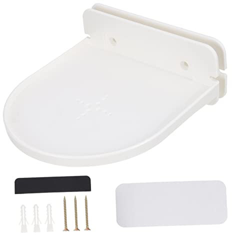 Cabilock 3 Stk Wlan-stand Punkt Mit Uhranzeige Wandhalterung Kabelloser Lautsprecher Lautsprecherhalter Langlebiger Lautsprecher Wandlautsprecher Punkt Zubehör Punkt 3 Plastik Weiß