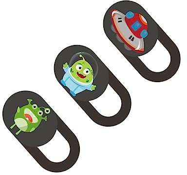 Uonlytech 3piezas Deslizante Protectora para Cámara Webcam De Privacidad para Laptop