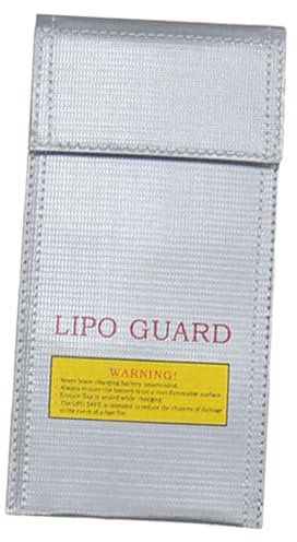 SHINEOFI Fireproof Lithium Battery Bag for Battery Safe Storage Explosion Bag Fiber Cloth Material