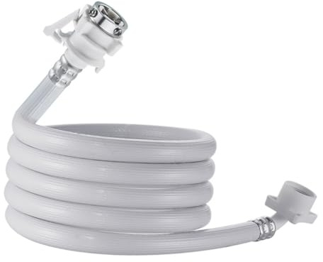 SEWOART Tubo Alimentazione Acqua Lavatrice Ricambio Resistente per Lavatrice Automatica Tubo di Ingresso Acqua Rinforzato Perdite Adatto per Lavanderia e Lavastoviglie