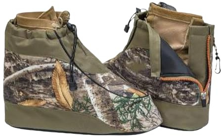 Copristivali isolanti, Impermeabili e Caldi, M, L, XL, Impermeabili, isolanti per Scarpe, Caldi, Facili da Indossare e Rimuovere, per Caccia, Campeggio,