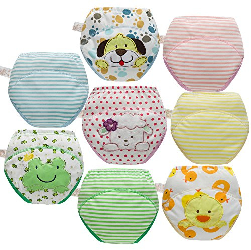 Skhls Couches Culottes d'apprentissage Lavable pour Les Enfants 2-4 Ans - Lot de 2, 2 Ans