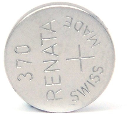 Renata/Swatch Group - Pile Bouton oxyde Argent 370 Renata 1.55V 40mAh - Blister(s) x 1