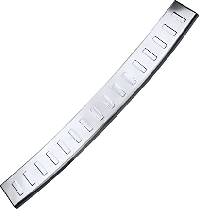 teileplus24 L579 Protection de seuil de Coffre V2A INOX pour Peugeot 5008 2009-2016 avec Bord