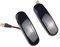 Hacreyatu Indicatore di direzione a LED per F-iat Panda Punto Evo Stilo Qubo P-eugeot C-itroen Lancia Musa(350) (Nero)