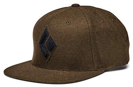 Black Diamond Basin Cap Braun-Oliv - Klassische verstellbare Woll Basecap, Größe One Size - Farbe Cypress