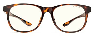 Gunnar Blaulichtfilter-Brille - Rush - Tortoise - Clear Neutral | Computer-/Gaming-Brille - Rush - Tortoise - Clear Neutral - 35 % Blaulicht- & 100 % UV-Schutz
