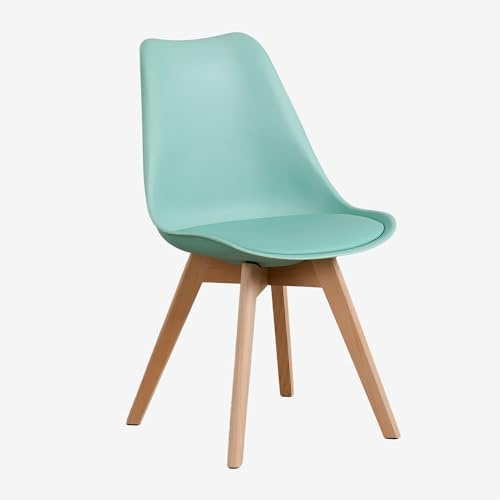 SKLUM 2er Set Stühle Nordic Grün Jade