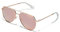 HAWKERS Sonnenbrille SHADOW Polarized Rose Gold für Herren und Damen