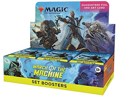 Magic: The Gathering March of the Machine Set Booster Box, 30 Packs (Englische Version)