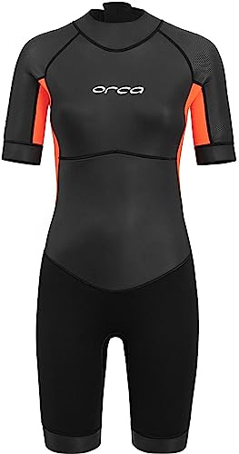 Orca Openwater Vitalis Shorty Neoprenanzug Damen Farbe schwarz/orange