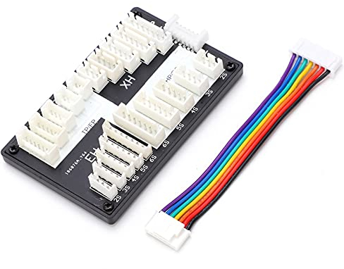 Lipo-Batterie-Gleichspannungsregler, Flexibles Parallelladegerät für Profis und Hobbyisten mit universeller Anpassung für JST, XH, PQ, EH, TP und FP-Kabel