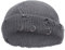 Wudaizhi Gothic Beanie Winter Strickhüte Trendy Metal Pin Hip Hop Streetwear Harajuku Y2k Schädel Cap Mode Warme Dicke Schädelkap Unisex