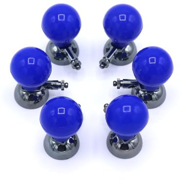 Universal EKG/EKG Saugelektrode Ball Ag/AgCI Erwachsenengröße 6er Set,Blue