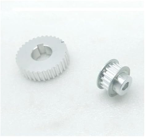 VEETHI Keilriemen Aluminiumlegierung Synchrongetriebe S/N C1-022 Zahnriemenscheibe Motorriemen Getriebe Antriebsrad Für Sieg Drehmaschine C1 Antriebsriemen (Größe : C1-022C)