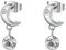 Brosway Orecchini Donna In Acciaio Con Simbolo Luna, Orecchini Donna Collezione Chakra - BHKE180