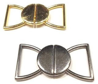 FILMODA Ganci Chiusure per Costumi da Bagno cm 2.2 x 4 Offerta 2 pz