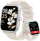 Haulvean Montre Connectée Homme Femme avec Appels Bluetooth,1,85 écran Montre Intelligent avec Fréquence Cardiaque,SpO2,Sommeil,Podometre,IP67 étanche Montre Fitness Compatible avec Android iOS