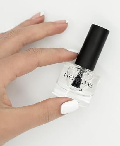 Liebglanz, Veganer Nagellack, Base Coat (Unterlack), 100% Vegan, Schadstoffarm und Tierversuchsfrei, Made in Germany, 8ml